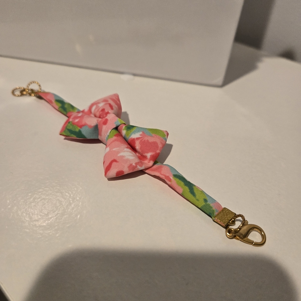 Lilly Pulitzer Inspired Bow Bracelet